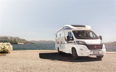 Etrusco T, 4k, port, camping-cars, bus 2020, HDR, concepts de voyage, maison sur roues, Etrusco