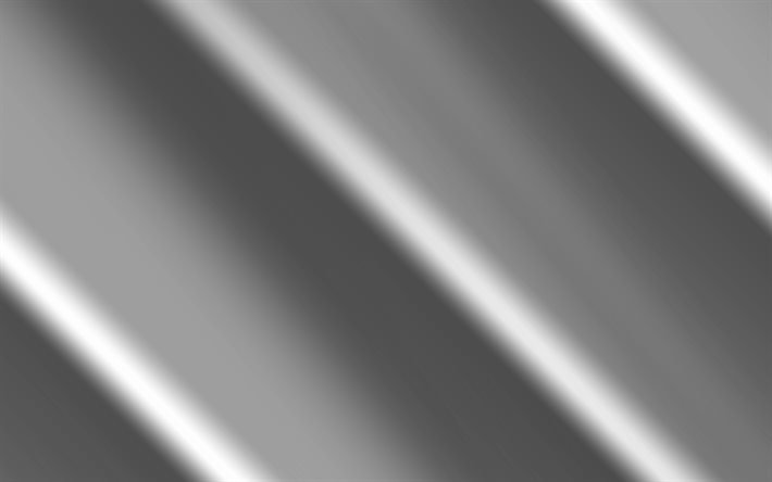 خلفية بيضاء متموجة, 4 ك, 3D موجات القوام, موجات بيضاء, مواد ثلاثية الأبعاد, الخلفية مع موجات