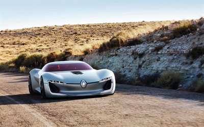 Renault Trezor, 2016, El Concepto de Renault, supercar, los coches del futuro