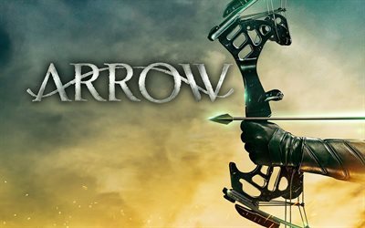 Flecha, arco, guerrero, logotipo, CW TV Show