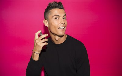 4k, Cristiano Ronaldo, CR7, jalkapallo t&#228;hte&#228;, kaverit, julkkis