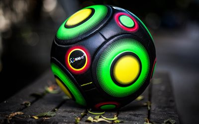 bola de futebol, Dobre-Futebol, futebol, Junta-Pro Preto, Bola De Futebol De Tamanho 5