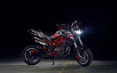 Benelli TnT135, 4k, 2018 bikes, darkness, superbikes, Benelli