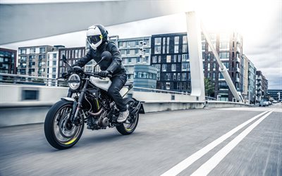 Husqvarna 401 Vitpilen de 2017, las motos, el piloto, carretera, moto gp, superbikes, Husqvarna