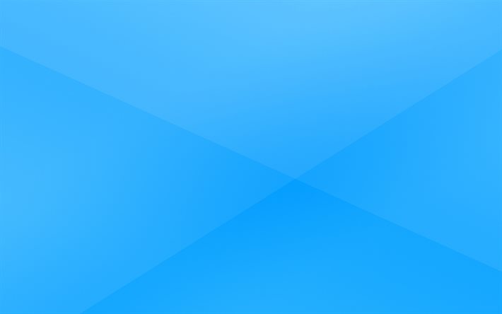 blue 3d background, creative cubes background, blue abstraction background, triangles background