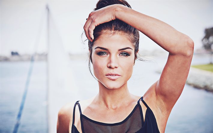 Marie Avgeropoulos, 4k, 2020, l&#39;actrice canadienne, la beaut&#233;, la c&#233;l&#233;brit&#233; canadienne, Marie Avgeropoulos photoshoot