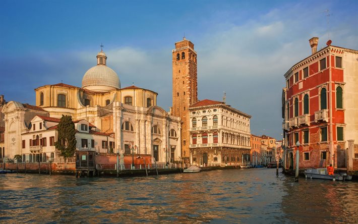 ダウンロード画像 サンジェレミア教会 ベネチア Bonsoir Sunset 大運河 ヴェネツィアレンマルク 教会 ヴェネツィアの街並み イタリア フリー のピクチャを無料デスクトップの壁紙