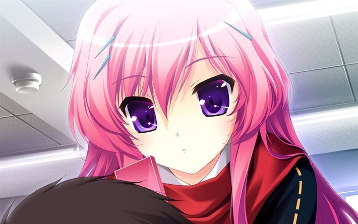 Megurine Luka, 4K, los personajes, el pelo de color rosa, las ni&#241;as, los Vocaloid