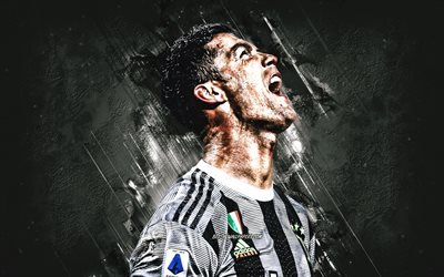 Cristiano Ronaldo, CR7, ritratto, stella del calcio, Juventus FC, Ronaldo, Serie A, Champions League