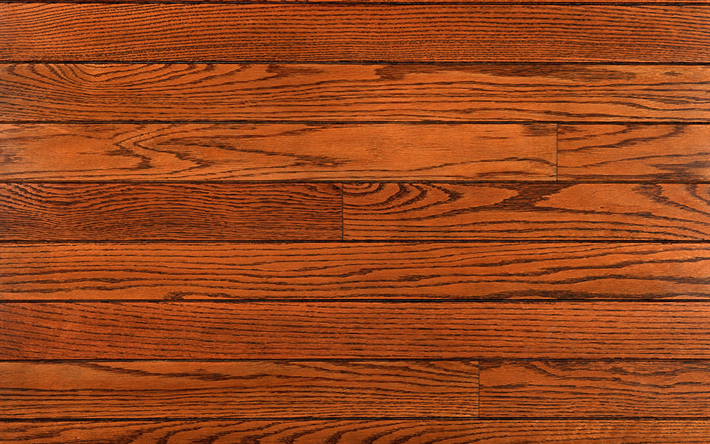4k, horizontal wooden planks, wood textures, brown wooden background, macro, wooden backgrounds, wood planks, wooden planks, brown backgrounds, wooden textures