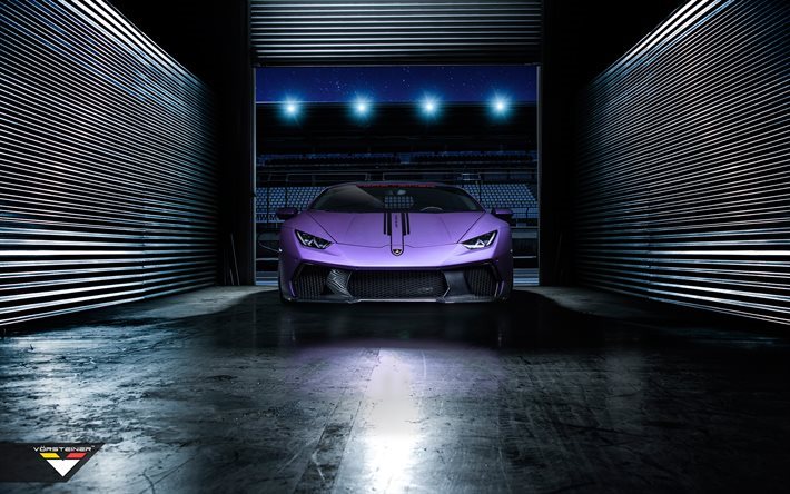 Vorsteiner, tuning, Lamborghini Huracan, superautot, Novara Edition, violetti huracan, Lamborghini
