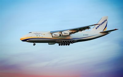 Antonov An-124 Ruslan, Ukrainalainen kuljetuskone, Condor, An-124, strategisten ilmakuljetusten jet lentokone, Ukraina, iso lentokoneita