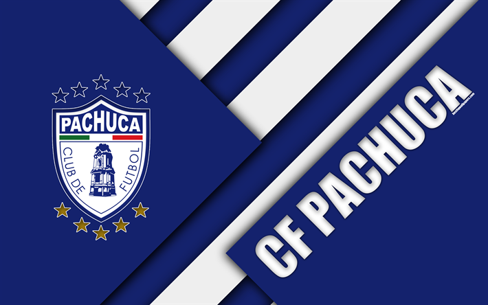 Download wallpapers Pachuca FC, 4K, Mexican Football Club, material