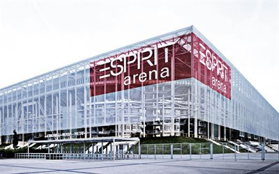 Esprit Arena di Dusseldorf, Germany, Mercurio Gioco Arena, LTU Arena, Italian Football Stadium, Fortuna Dusseldorf Stadium, la Bundesliga