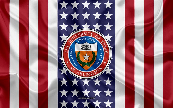 University of Texas at Arlington, علم الولايات المتحدة, آرلينغتون, اسم لبعض المدن في عدة ولايات امريكية, تكساس, الولايات المتحدة الأمريكية