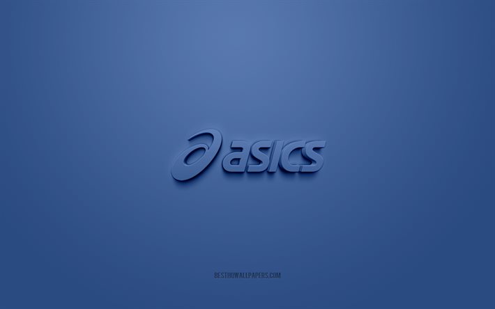 ダウンロード画像 アシックスのロゴ 青い背景 アシックス3dロゴ 3dアート Asics ブランドロゴ 青の3dアシックスロゴ フリー のピクチャを無料デスクトップの壁紙
