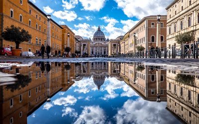St Peters Basilica, Rome, Vatican City, religion, tourism