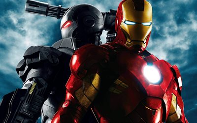 Iron Man, 4k, superheroes, DC Comics, IronMan