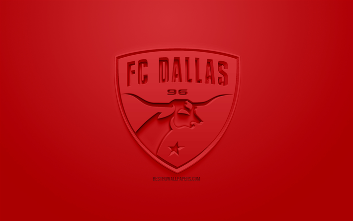ダウンロード画像 Fcダラス 創作3dロゴ 赤の背景 3dエンブレム アメリカのサッカークラブ Mls ダラス テキサス州 米国 主要リーグサッカー 3dアート サッカー お洒落な3dロゴ フリー のピクチャを無料デスクトップの壁紙