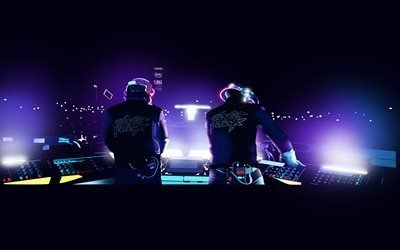 Daft Punk, DJ, concert, Thomas Bangalter, Guy-Manuel de Homem-Christo