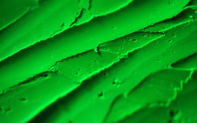 dalgalar ile hamuru doku, yeşil yaratıcı doku, yeşil dalgalar doku, arka plan, hamuru