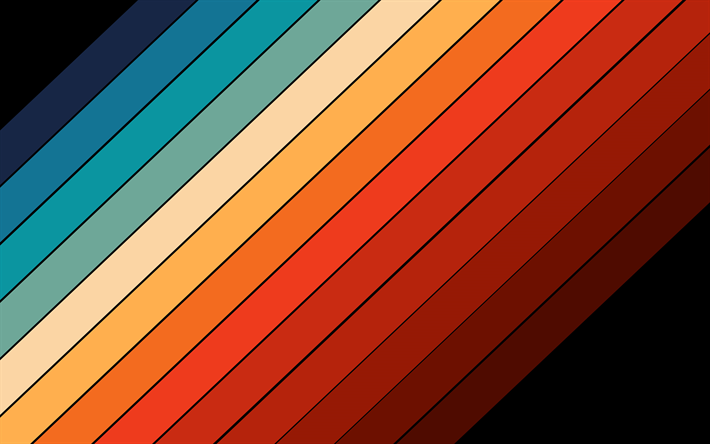 material design, 4k, colorful lines, colorful backgrounds, geometric art, creative, artwork, abstract art, diagonal lines