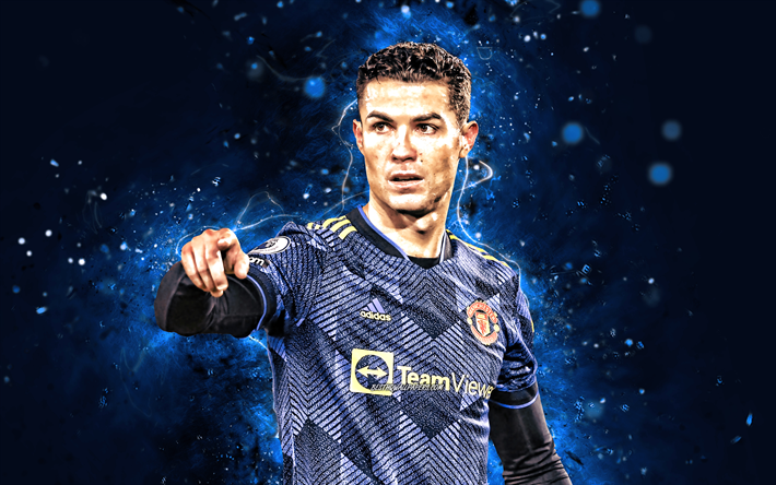 Download Wallpapers 4k Cristiano Ronaldo 2022 Manchester United