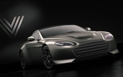 O Aston Martin V12 Vantage V600, 4k, hypercars, 2018 carros, supercarros, Aston Martin