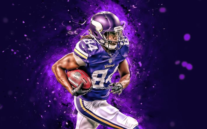 Download wallpapers Irv Smith, 4k, tight end, Minnesota Vikings ...