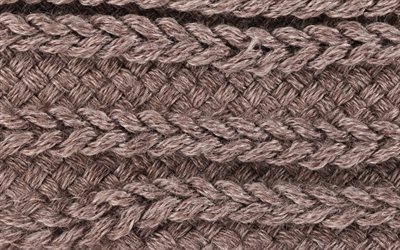 Texture de tresses tricot&#233;es, texture tricot&#233;e beige, texture de fils beiges, texture de tresses tricot&#233;es, texture tricot&#233;e tresse, texture de texture