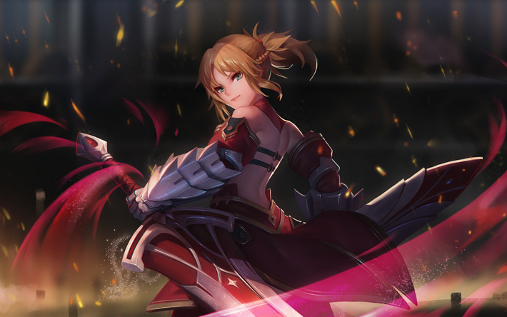 Mordred, Saber of Red, Fate Apocrypha, manga, Fate Grand Order, TYPE-MOON