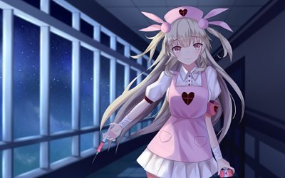 Sana Natori, nurse, manga, night, Virtual Youtuber