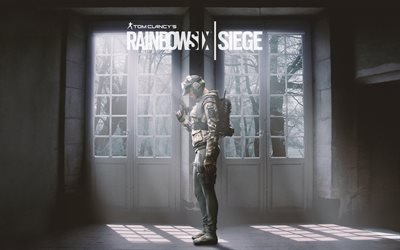 Tom Clancys Rainbow Six Siege, 2018, Ela, promo poster, 4k, el nuevo juego
