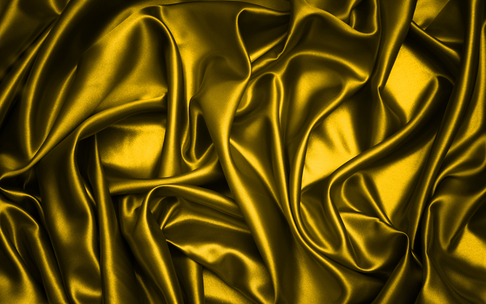 Download wallpapers yellow silk, 4k, yellow fabric texture, silk, yellow  backgrounds, yellow satin, fabric textures, satin, silk textures for  desktop free. Pictures for desktop free