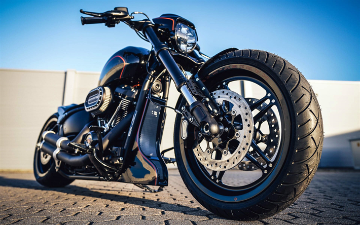 Harley-Davidson FXDR, 2019 polkupy&#246;r&#228;&#228;, superbike, r&#228;&#228;t&#228;l&#246;ityj&#228; moottoripy&#246;ri&#228;, 2019 Harley-Davidson FXDR, Harley-Davidson
