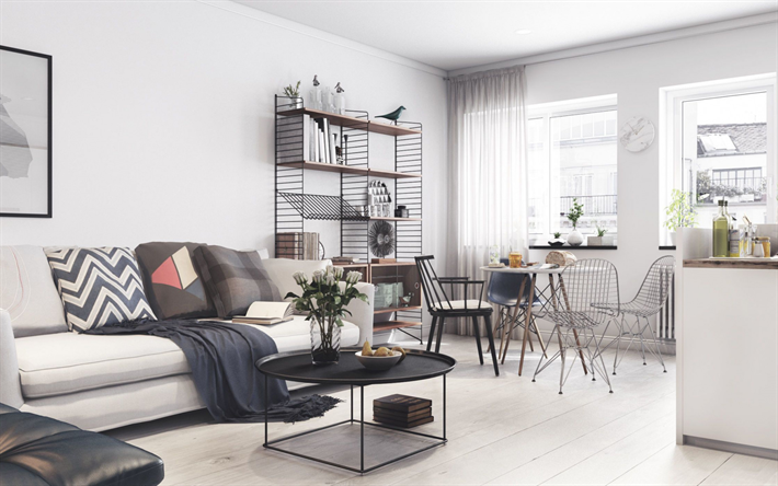 stylish interior design living room, modern interior, living room, gray style living room