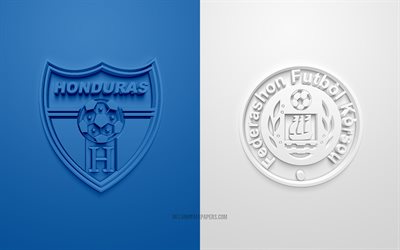 Honduras vs Curacao, 2019 CONCACAF Gold Cup, fotbollsmatch, pr-material, Nordamerika, Guld Vm 2019, Honduras landslag i fotboll, Curacao landslaget