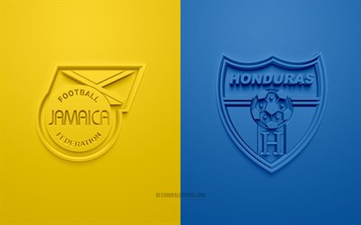 Jamaica vs Honduras, 2019 CONCACAF Gold Cup, football match, promotional materials, North America, Gold Cup 2019, Jamaica national football team, Honduras national football team
