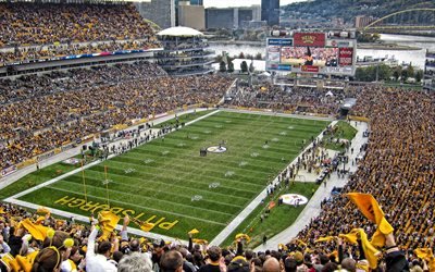 Heinz Campo, Pittsburgh Steelers est&#225;dio, Pittsburgh, Pensilv&#226;nia, EUA, Pittsburgh Steelers, NFL, A Liga Nacional De Futebol, Pittsburgh Panthers est&#225;dio, NCAA, Futebol americano