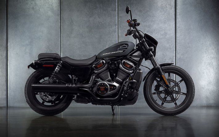 Harley-Davidson Nightster, 4k, superbikes, 2022 bikes, side view, american motorcycles, Harley-Davidson