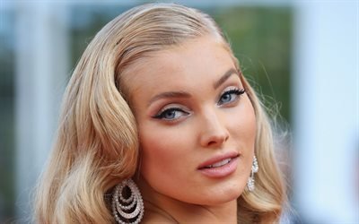 Elsa Hosk, Victorias Secret, topo-modelos, retrato, Cannes 2017, beleza
