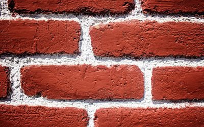 red brickwall, grunge, red bricks, bricks textures, red  bricks wall, bricks, wall, red bricks background, red stone background