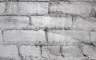 gray brickwall, 4k, grunge, gray bricks, bricks textures, gray bricks wall, bricks, wall, gray bricks background, gray stone background
