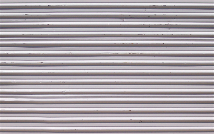 blanco de metal corrugado, onduladas de metal textura de metal corrugado de textura, de metal blanco de fondo, de metal corrugado