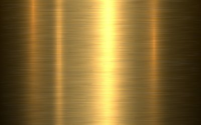 golden textures, 4k, polished metal plate, metal textures, golden metal background, polished metal textures, metal plate, metal backgrounds, golden backgrounds