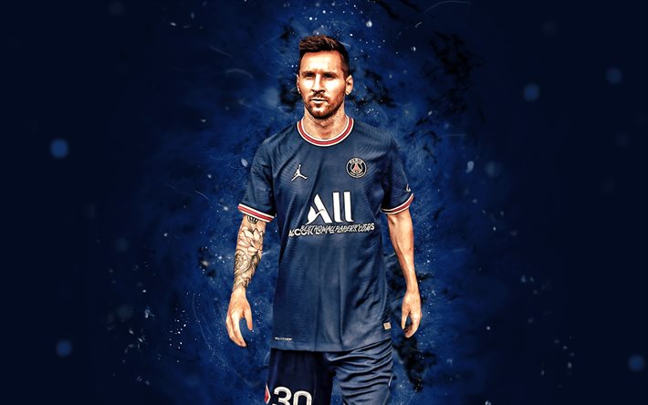 Download wallpapers Lionel Messi, 2021, PSG, argentinian footballers