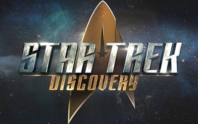Star Trek Descoberta, 2018, S&#233;rie de TV, emblema, cartaz, logo, novos filmes