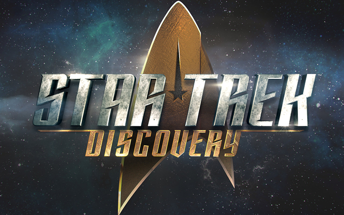 Star Trek Uppt&#228;ckt, 2018, TV-Serier, emblem, affisch, logotyp, nya filmer
