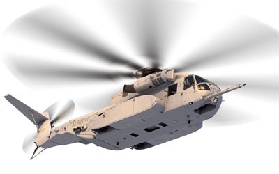 Sikorsky CH-53K King Stallion, military heavy cargo helicopter, CH-53K, United States Marine Corps, military helicopters