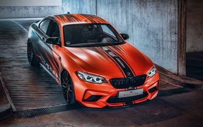 JMS BMW M2 Competition, 4k, 2020 cars, F87, HDR, 2020 BMW M2, german cars, BMW